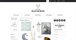 Desktop Screenshot of littlegatherer.com